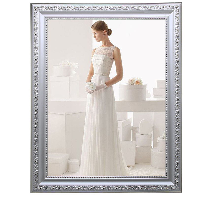 写真框像框尺寸定做 白烫金 7寸【可放照片尺寸13x18厘米】