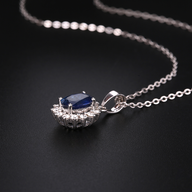 红宝石-蓝宝石廷亮珠宝1.2克拉蓝宝石吊坠哪个值得买！使用感受？