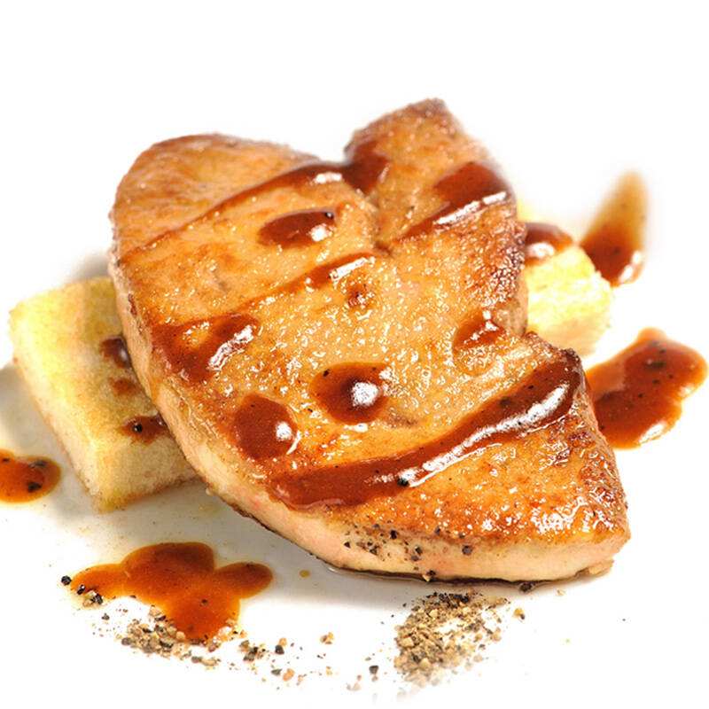 聚鲜品 冷冻法式鹅肝500g 已切片 西餐食材生鲜肥肝