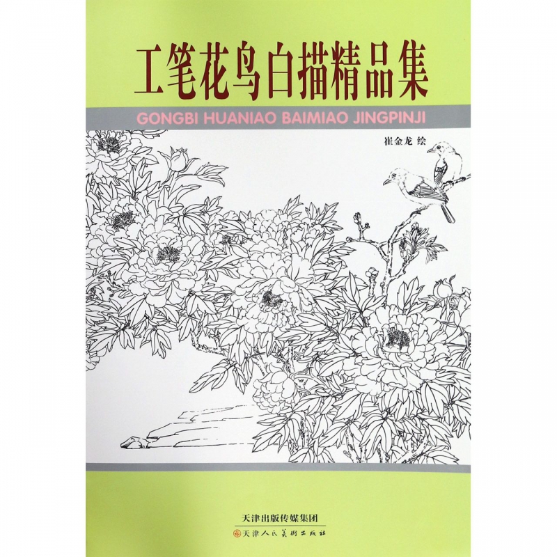 工笔花鸟白描精品集