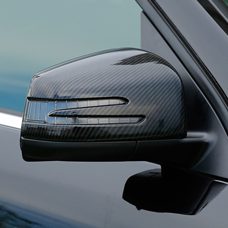 16-18款奔驰gle外观改装 gle320 400后视镜装饰罩装饰件 反光镜壳