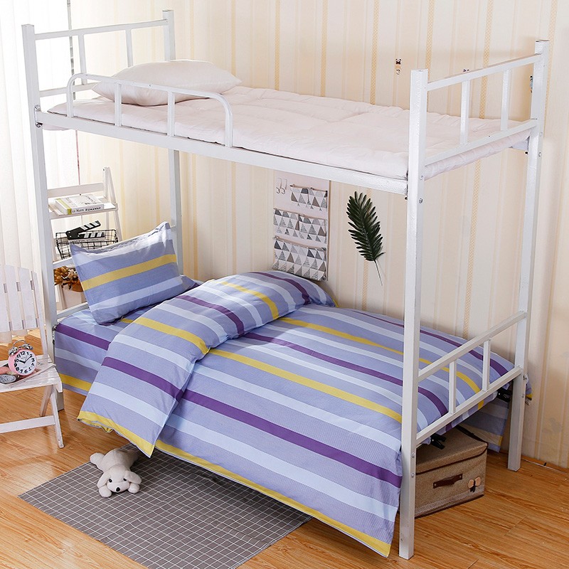 柳伊(liuei)宿舍三件套全棉床单被套单人床被罩纯棉学校住宿床上用品