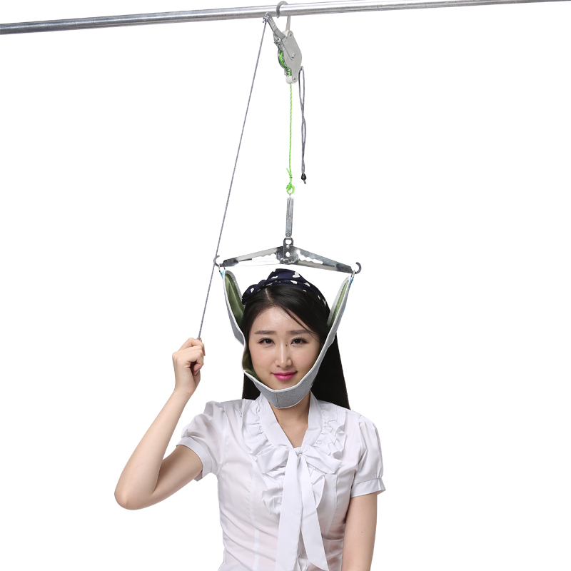 颈椎牵引椅脊椎牵引器劲椎器 家用脖子吊带 b08牵引架 牵引架
