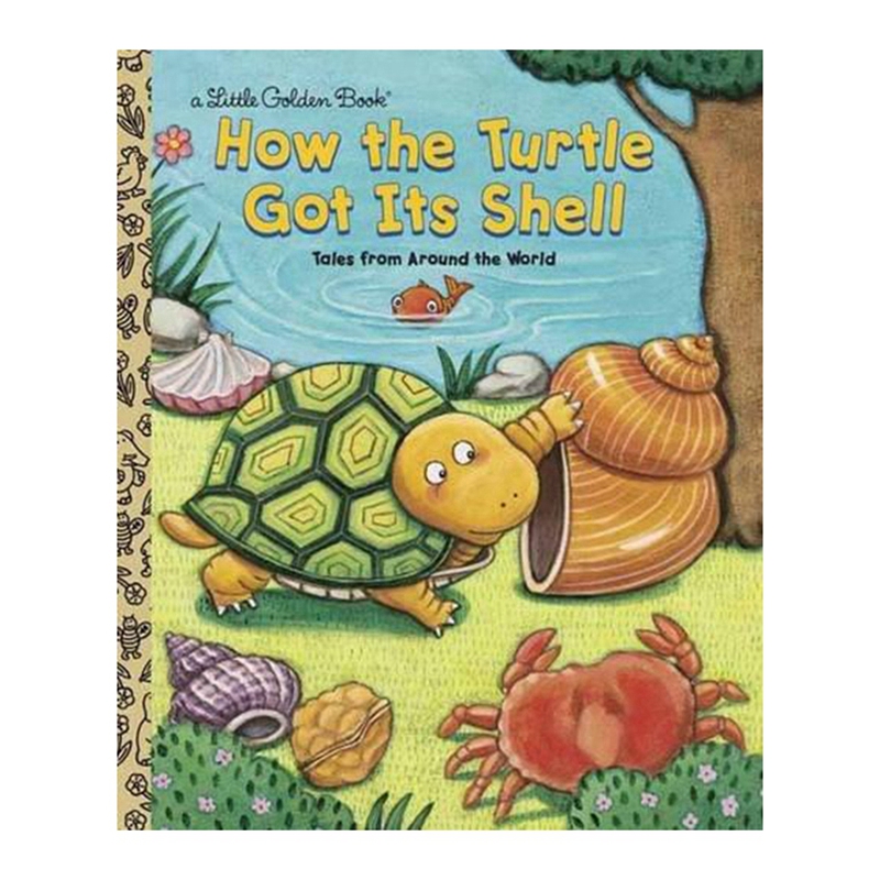 【英文原版】how turtle got shell 龟壳是怎么来的 (金色童书)