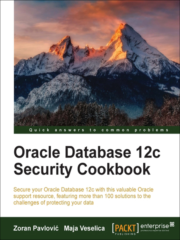 oracle database 12c security cookbook