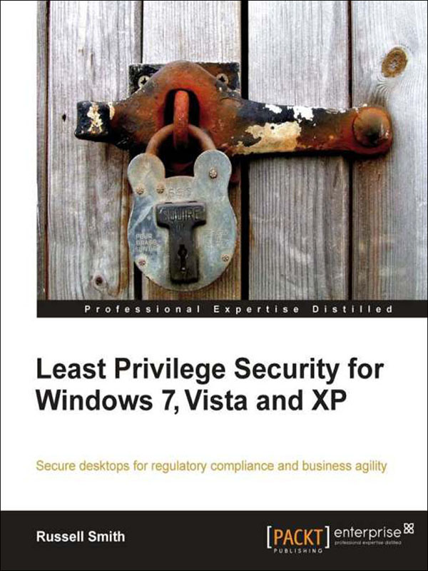 least privilege security for windows 7, vista and xp