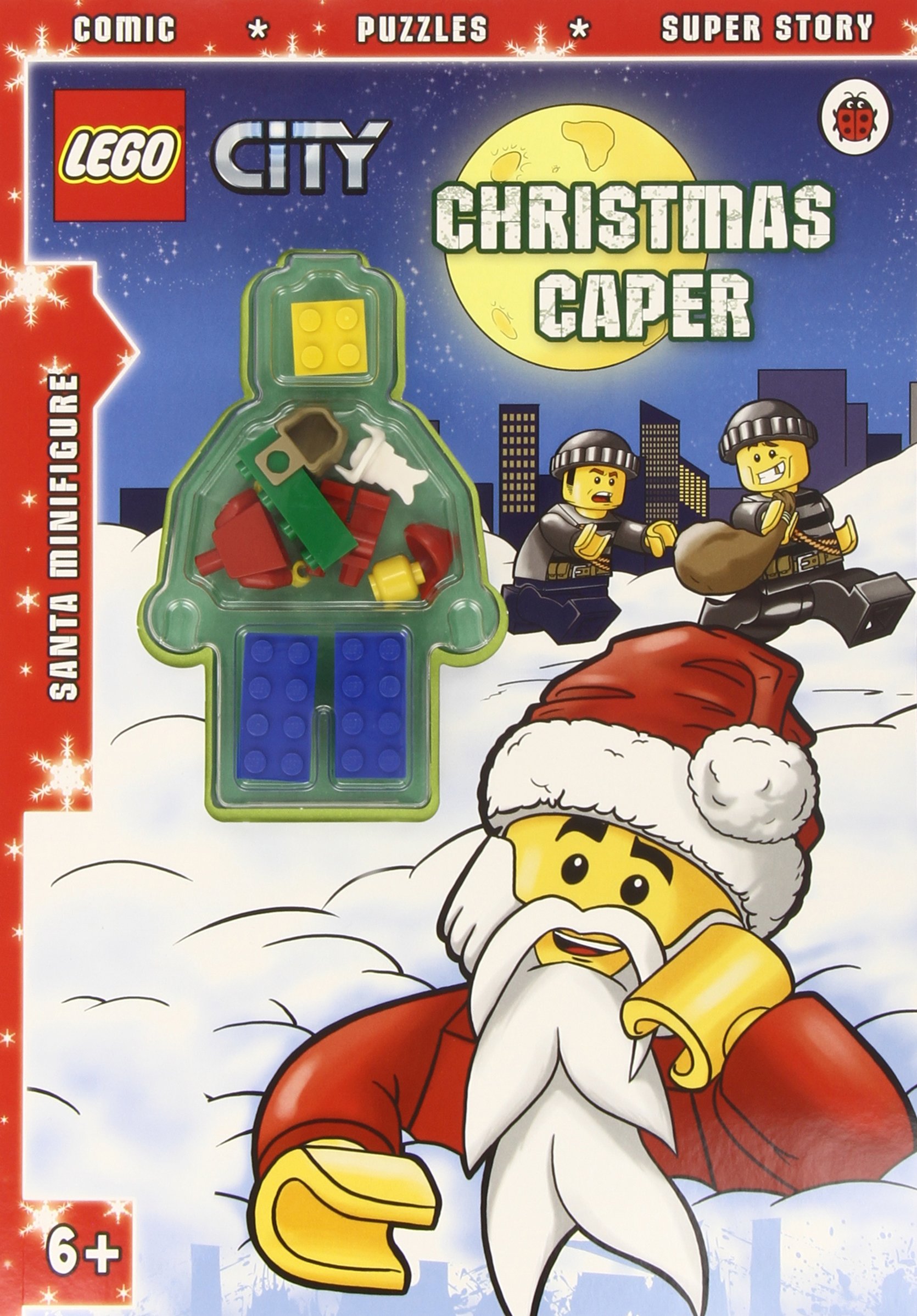 LEGO City: Christmas Caper Activity Book with Minifigure乐高城市：圣诞恶作剧活动书，附人仔 英文原版
