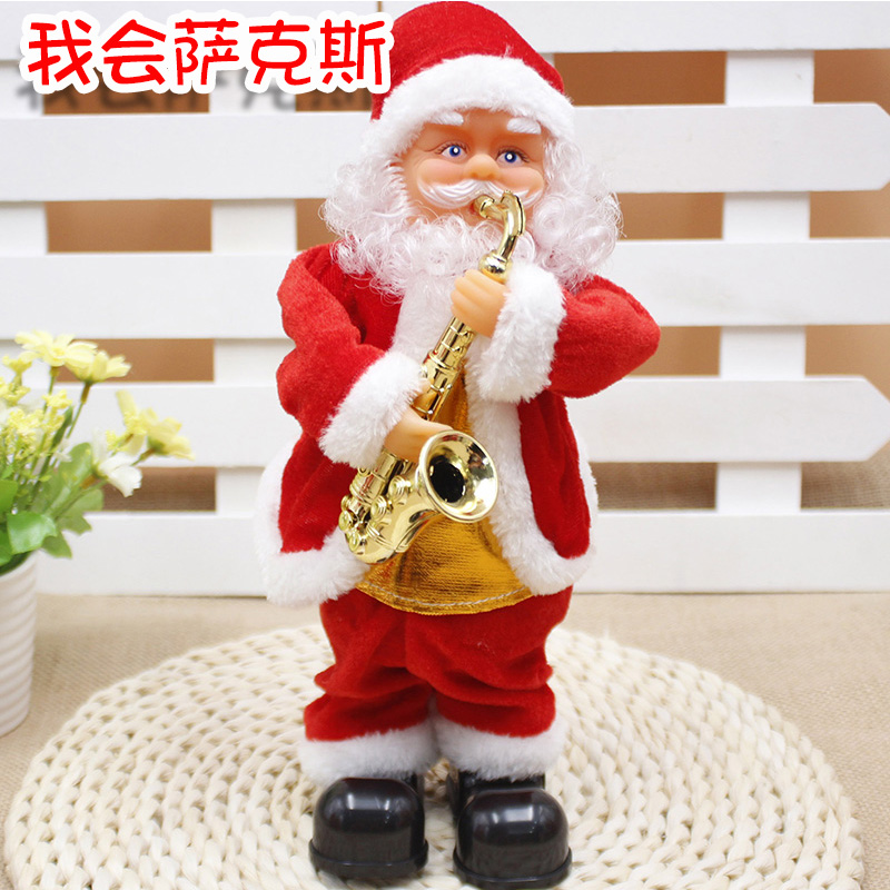 会说话的电动音乐圣诞老人圣诞节礼物生日礼物女生送女朋友男朋友朋友