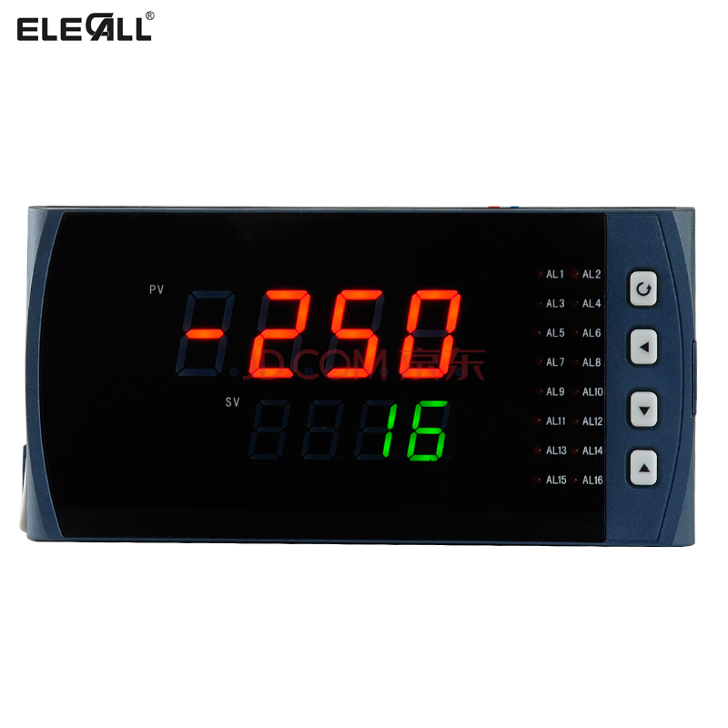 伊莱科（ELECALL）16回路数字显示控制仪温度压力液位速度数显控制仪ELE-E720A-55