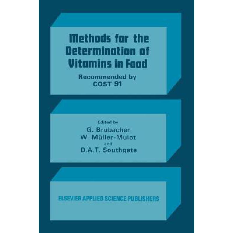 预订 Methods for the Determination of Vitamins in...