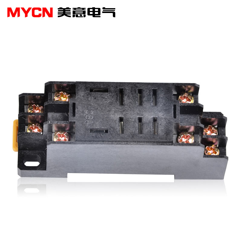美意 ptf08a 继电器插座 继电器底座 可配ly2n hh62p