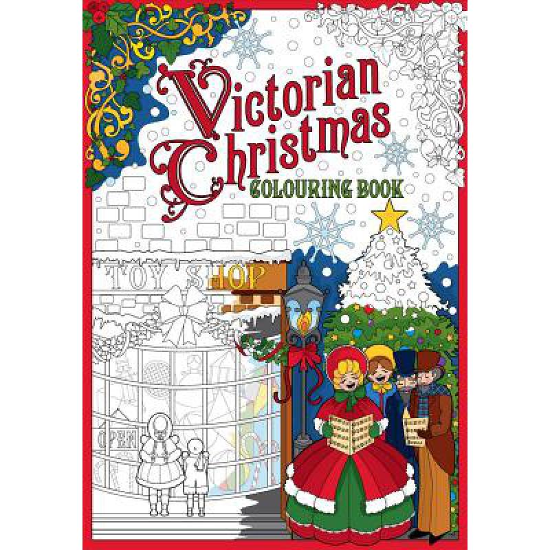 预订 Victorian Christmas Colouring Book
