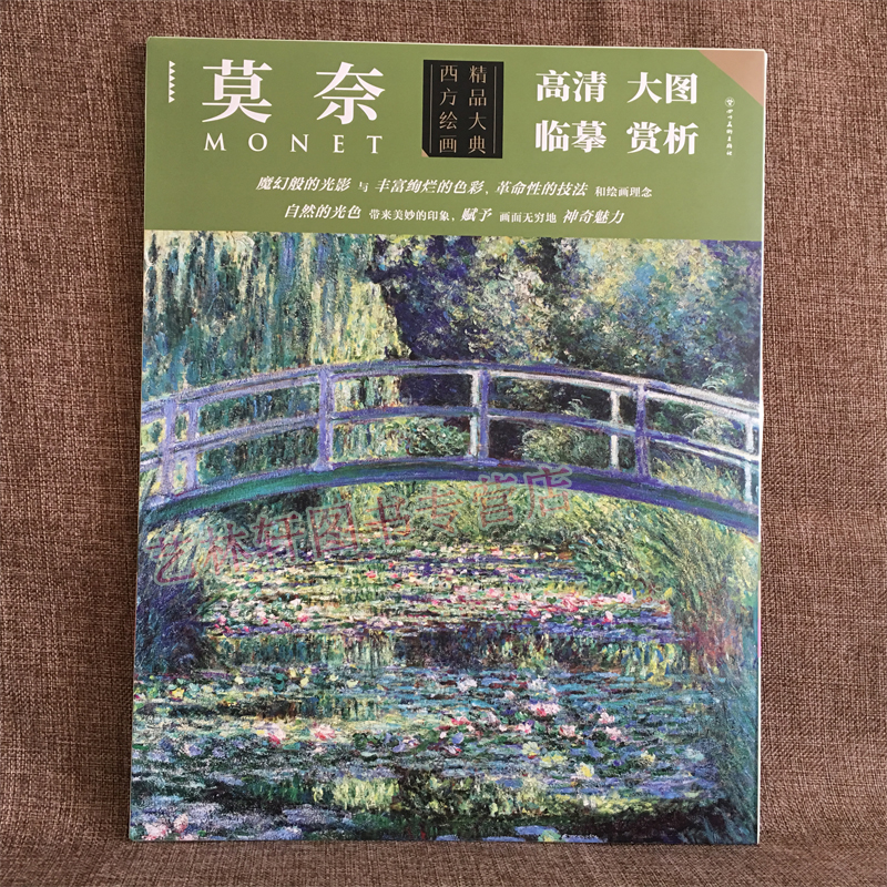 西方绘画精品大典·莫奈 高清大图 印象派画集 莫奈 画册 外国绘画 美术作品 油画书籍