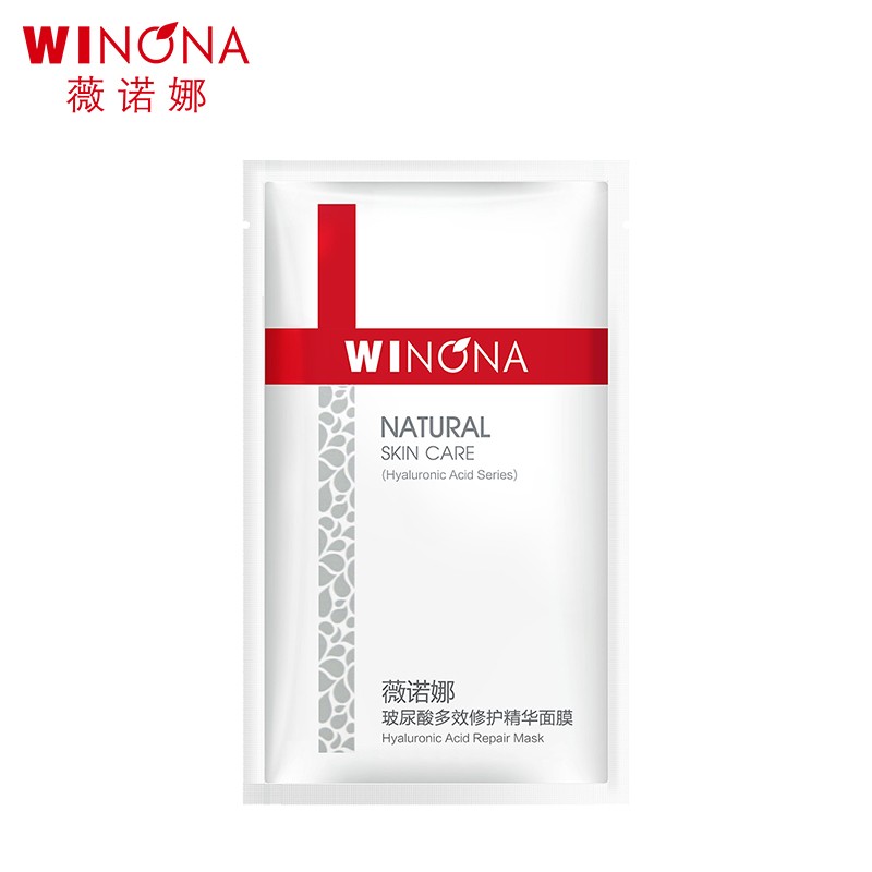 薇诺娜（WINONA）25ml玻尿酸多效修护精华面膜1片装