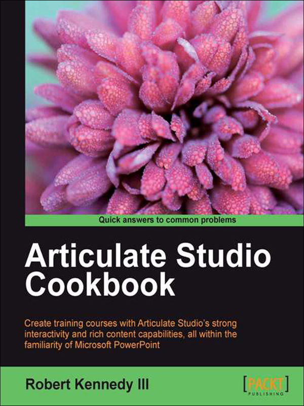 articulate studio cookbook