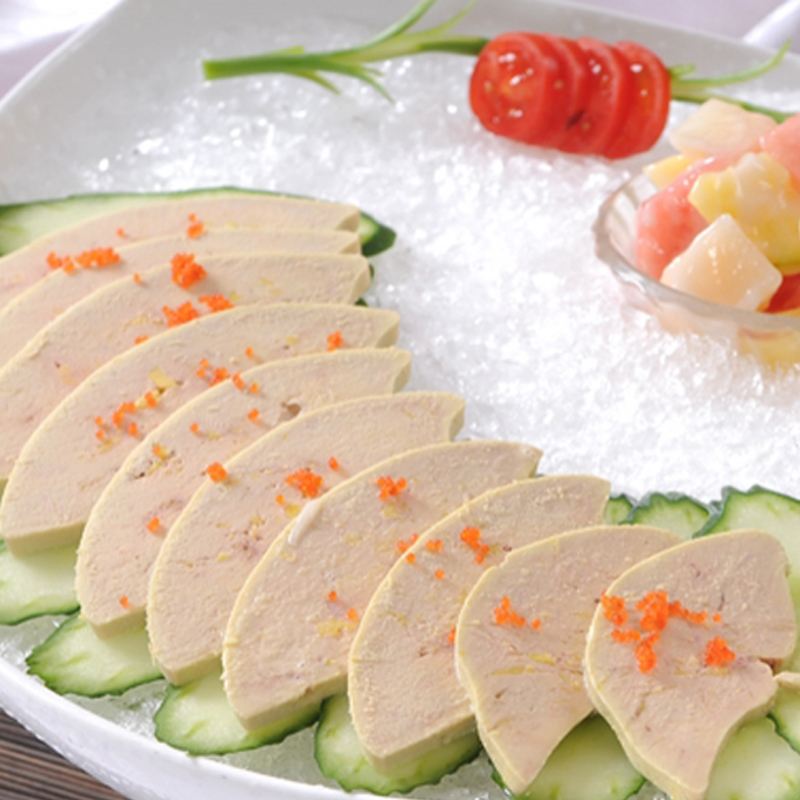 聚鲜品 冷冻法式鹅肝500g 已切片 西餐食材生鲜肥肝