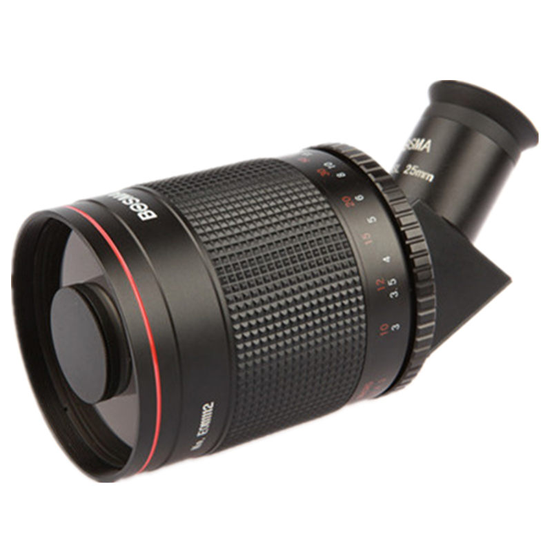 BOSMA 博冠 天文镜头定焦神器500mm F/6.3 F8 DX折返镜长焦镜 MC500F8+转接目镜