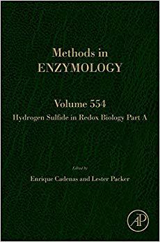 hydrogensulfide,carbonylsulfide 【预订】hydrogen sulfide in redox biology part