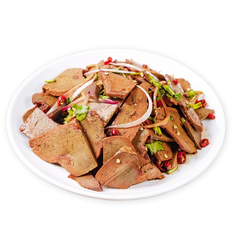 伊赛 五香卤牛肝300g国产牛肉卤味熟食休闲零食开袋即食炒牛肝拌牛肝