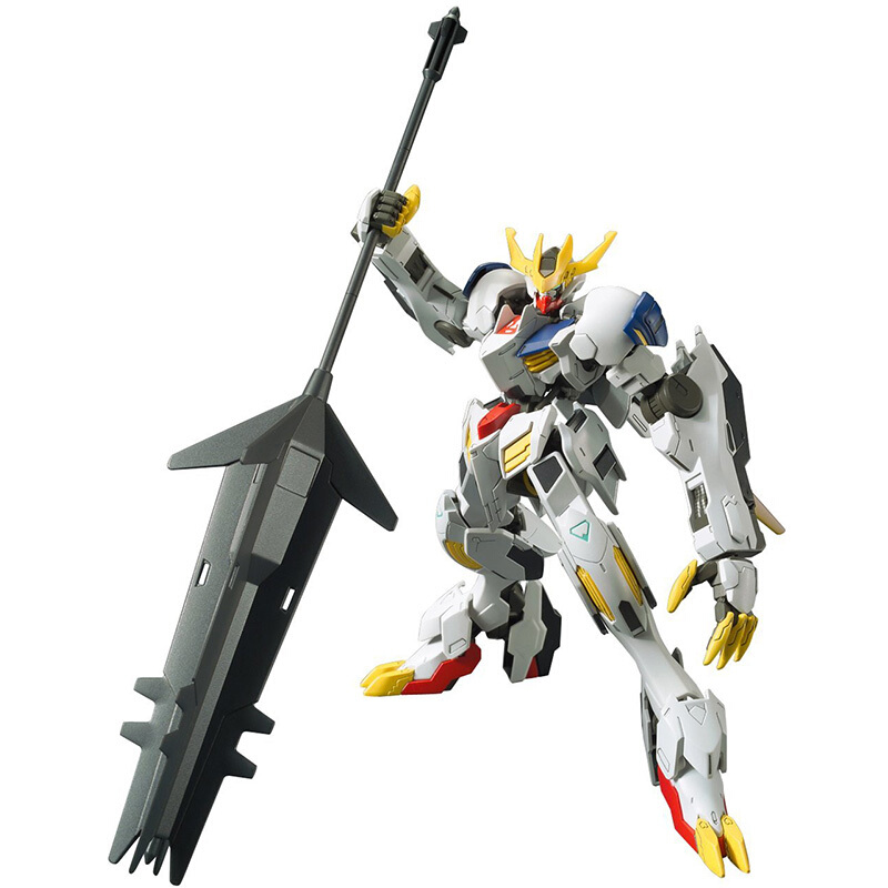 万代(bandai) hg 铁血高达1 拼装模型玩具 14cm hg033 巴巴托斯天狼座