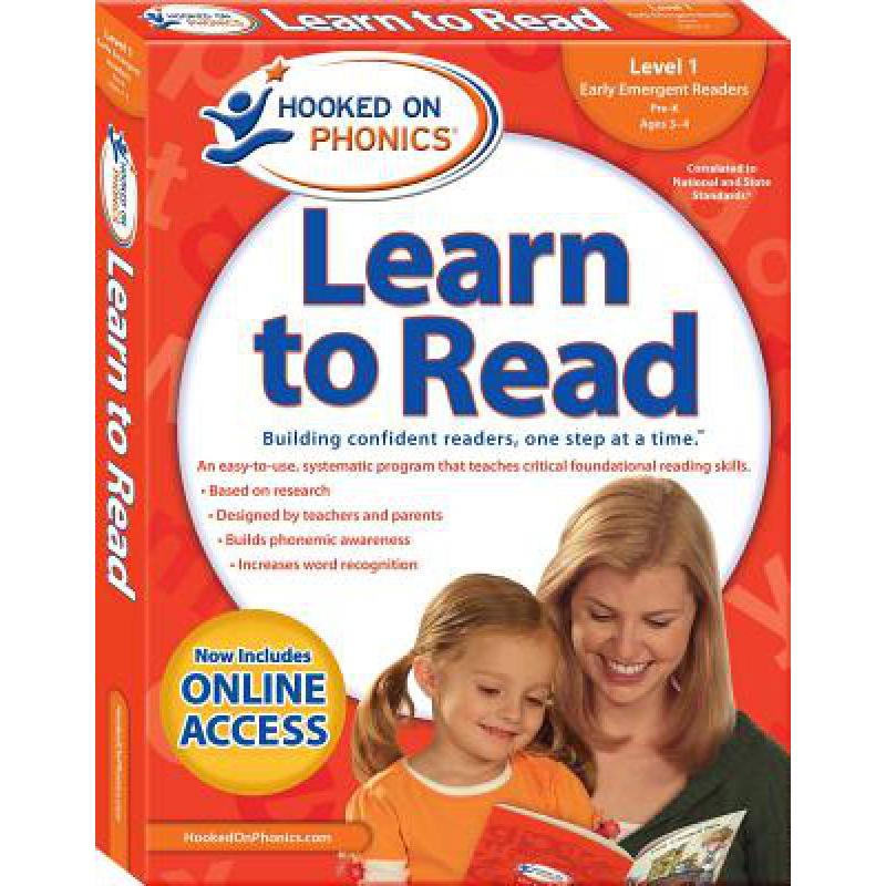 hooked on phonics learn to read - level 1, volu.