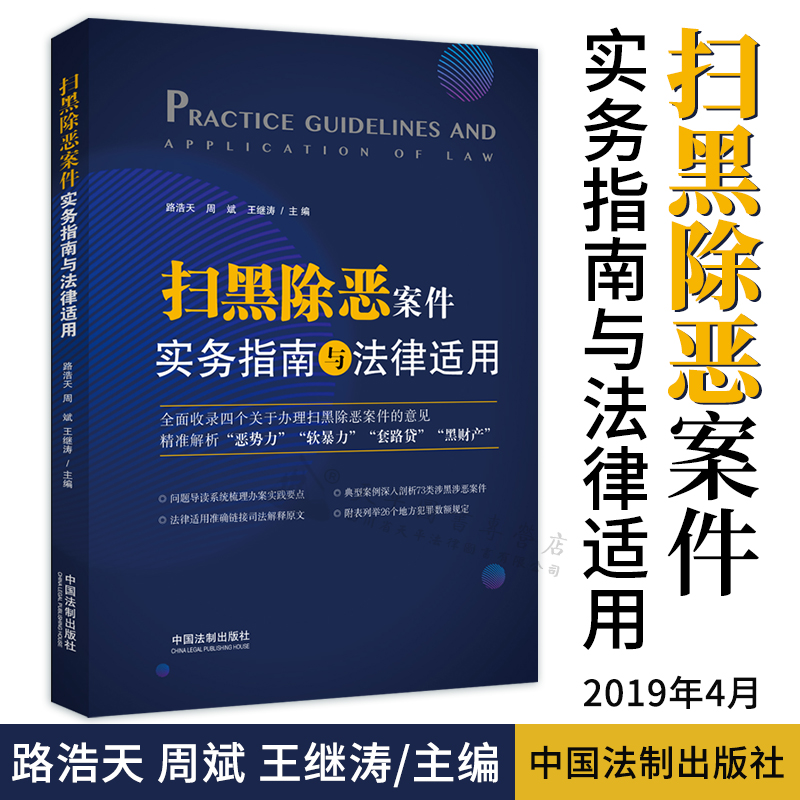 扫黑除恶案件实务指南与法律适用 9787521601152