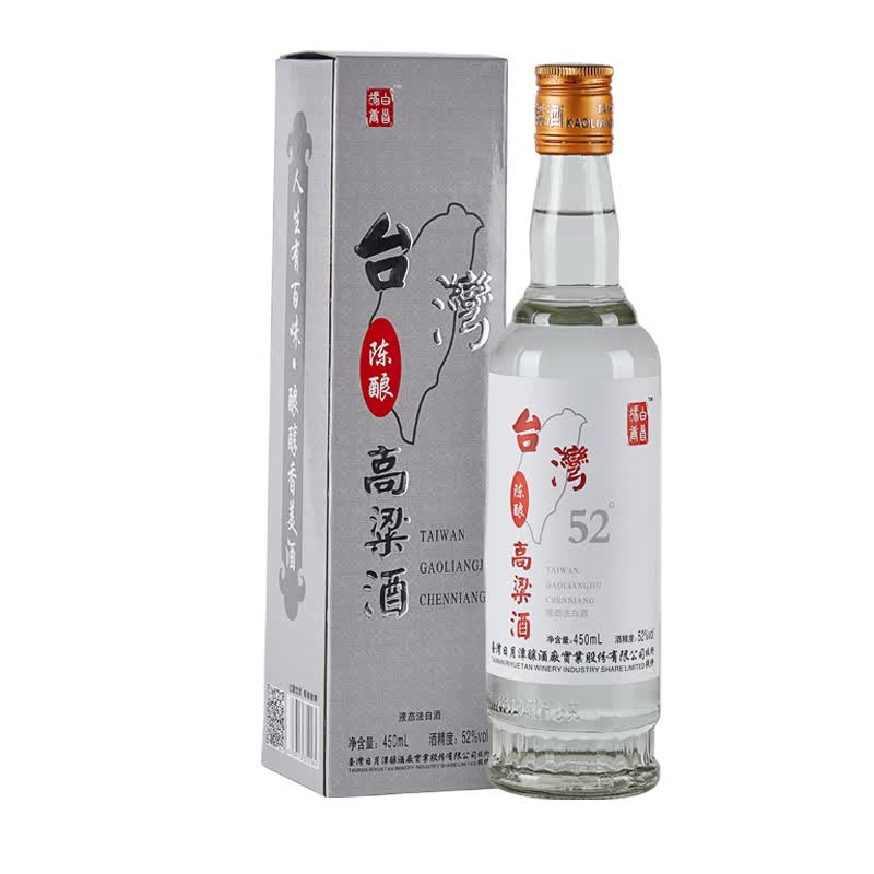 冯唐白首 52度台湾风味高粱酒  高度白酒 礼盒典藏 白酒 高粱酒 粮食