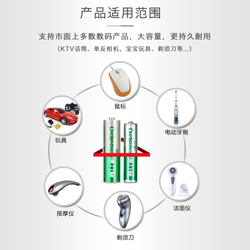 德力普充电电池套装 5/7号+充电器血压计可以用吗？