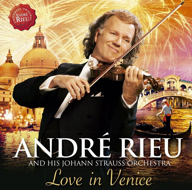 安德烈瑞欧 andre rieu love in venice 情定威尼斯 cd j69 j95 j94
