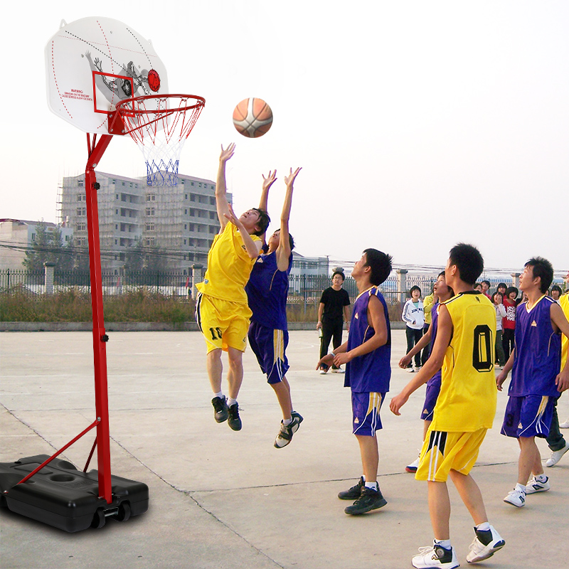 妙普乐青少年移动室内家用篮球架户外可升降调节儿童篮球架移动标准