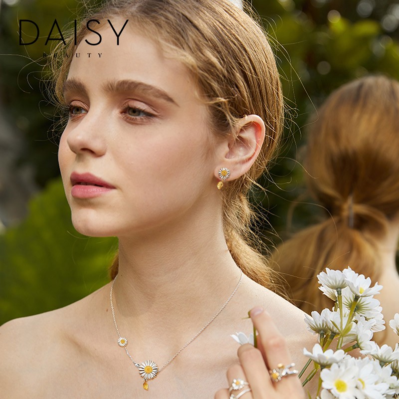 Daisy Beauty 双层雏菊 项链商品图片-3