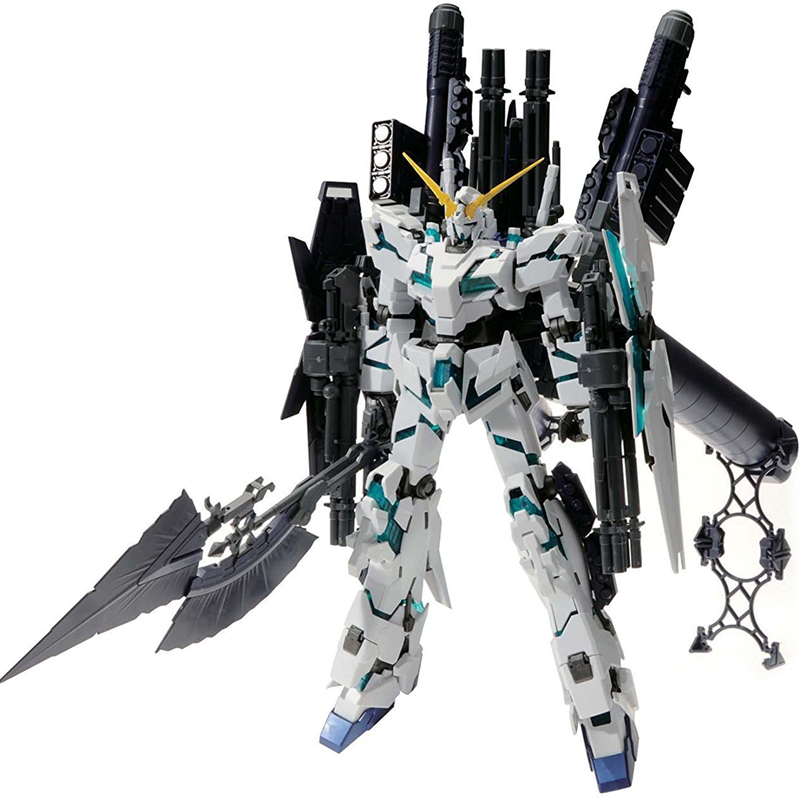 万代(bandai) mg 高达mgka 拼装模型玩具 18cm mg 独角兽全装备