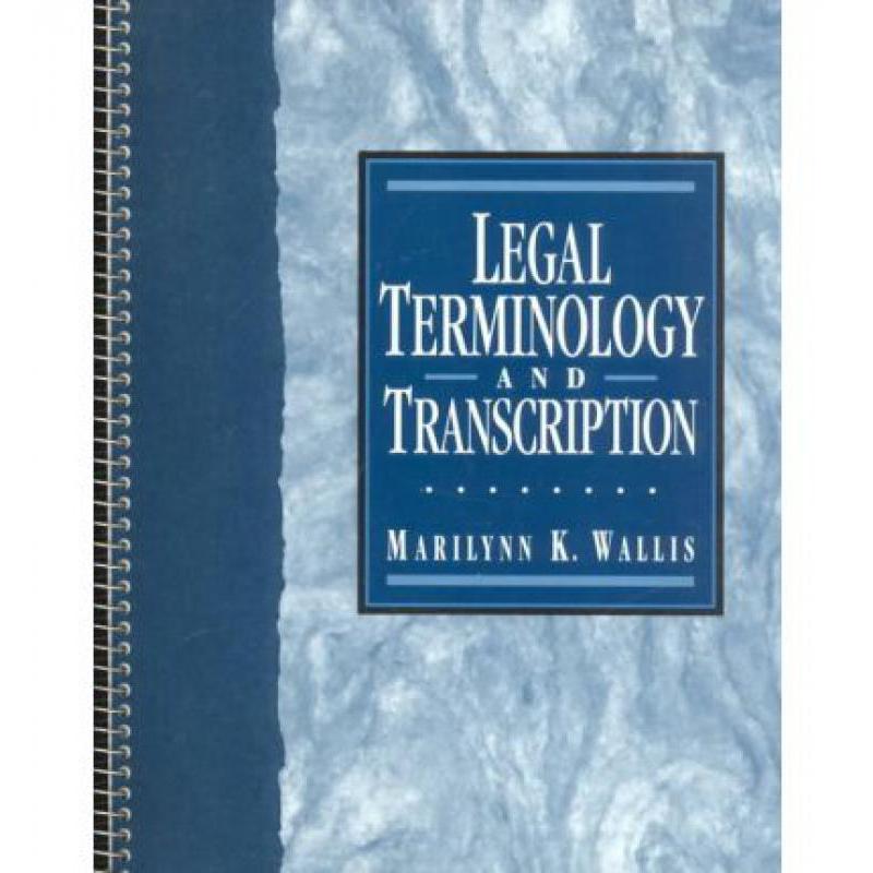 预订 Legal Terminology and Transcription