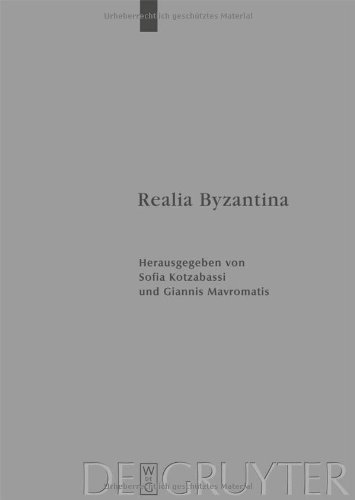 【预订】realia byzantina
