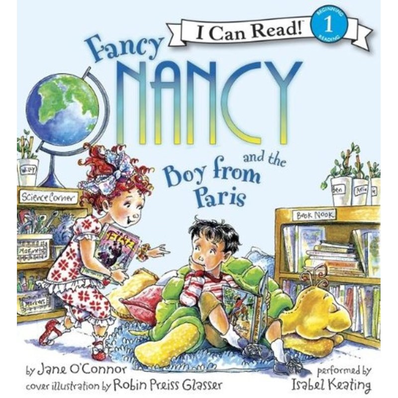 I Can Read Level 1 Book and CD Fancy Nancy a
