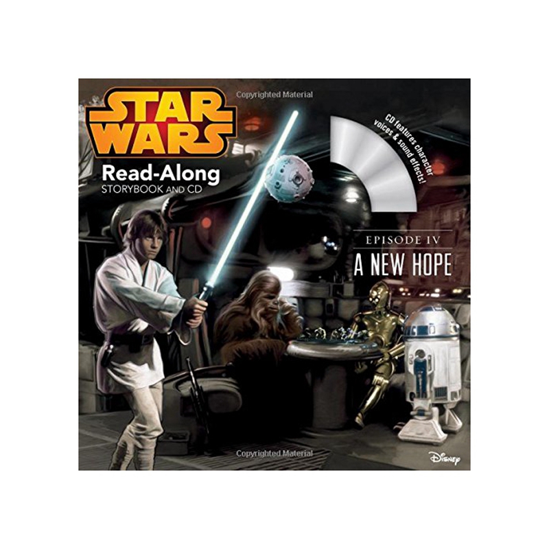 【英文原版】Star Wars: A New Hope 星球大战：新希望（故事书+CD）