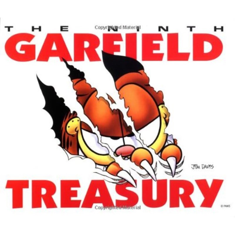 英文原版 加菲猫漫画 Ninth Garfield Treasury