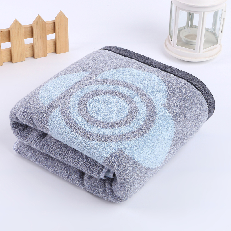 洁丽雅(Grace)纯棉浴巾男女士成人全棉加厚大浴巾情侣柔软吸水擦澡巾裹身巾 棕色一条 440g