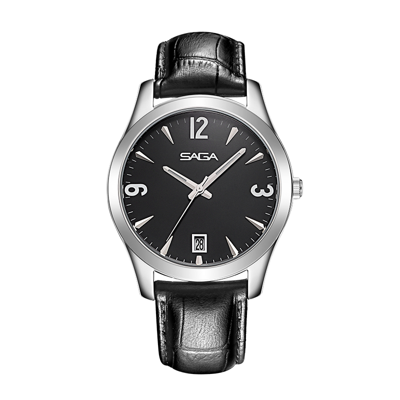 香港设计saga世家长方形皮带罗马刻度国表