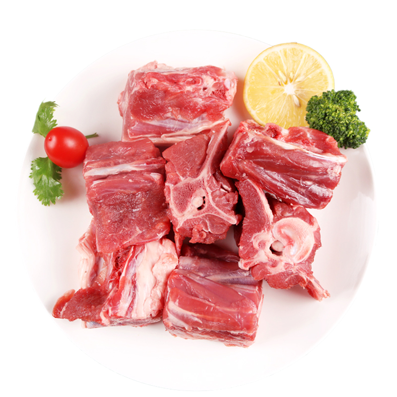 杞乐康 宁夏滩羊 羊肉 生鲜 羊蝎子1000g/盒 火锅食材 新鲜羔羊肉 羊