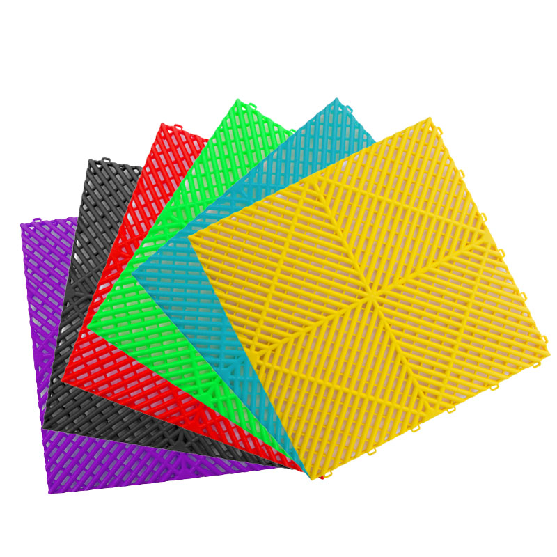 拼接格栅洗车房格栅板洗车房塑料排水网格板洗车场网格地垫(1块价格)