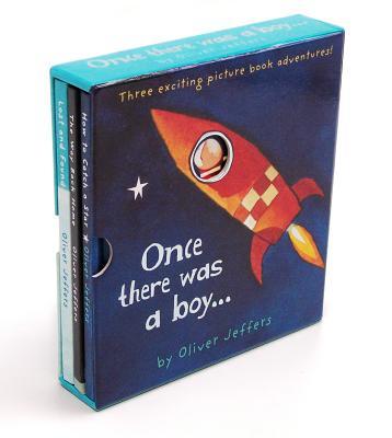 摘星星的孩子 英文原版 奥利弗杰弗斯 Oliver Jeffers Once There Was a Boy 3册精装儿童绘本 进口原版