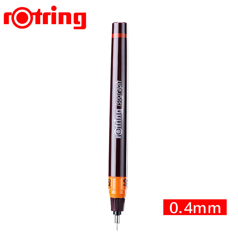 红环(rotring) 德国rotring红环针管笔可加墨水绘图针笔可灌墨水0.