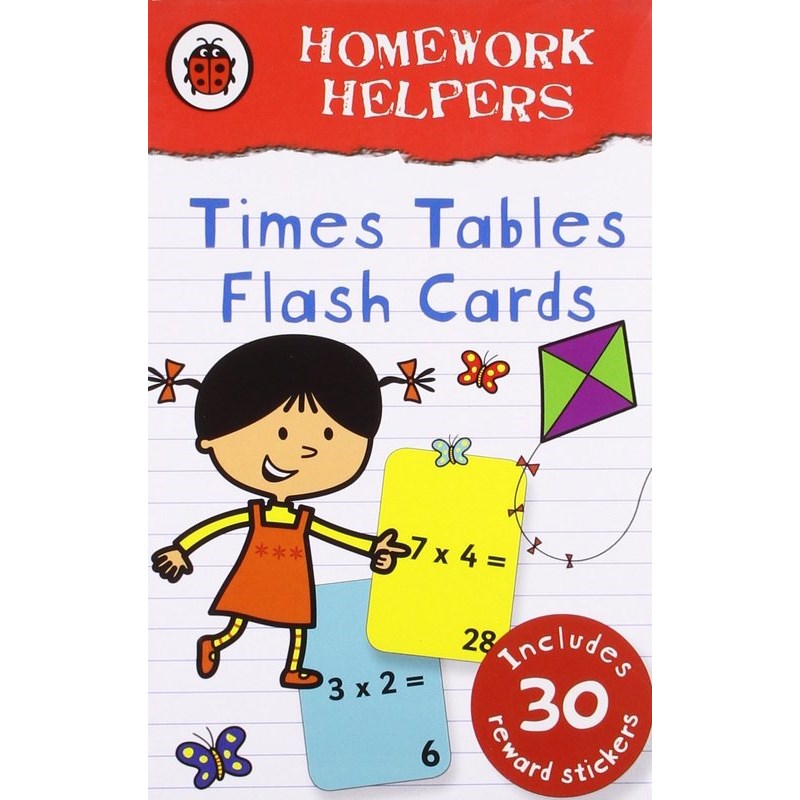Times Table Flash Cards