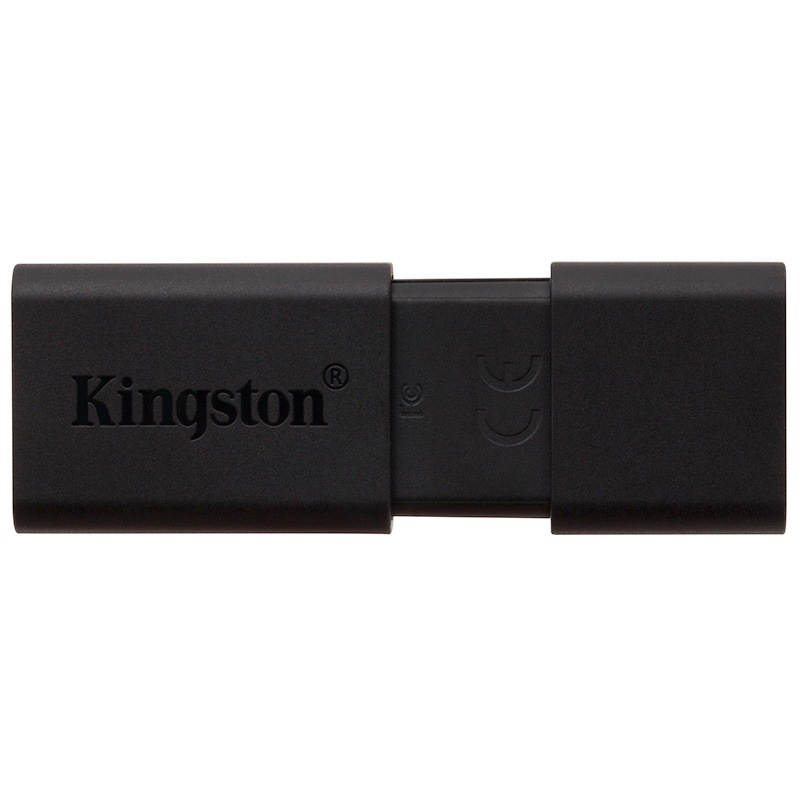 金士顿（Kingston）64GB USB3.0 U盘 DT100G3 黑色 滑盖设计 时尚便利