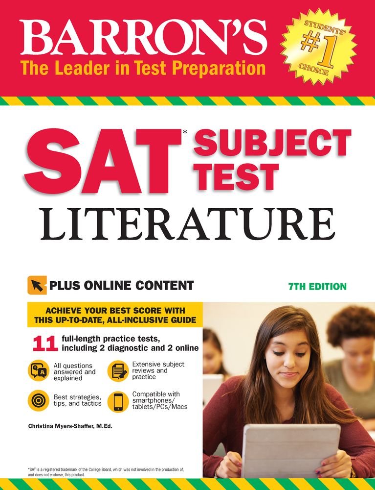 Barron's SAT Subject Test Literature, 7th azw3格式下载