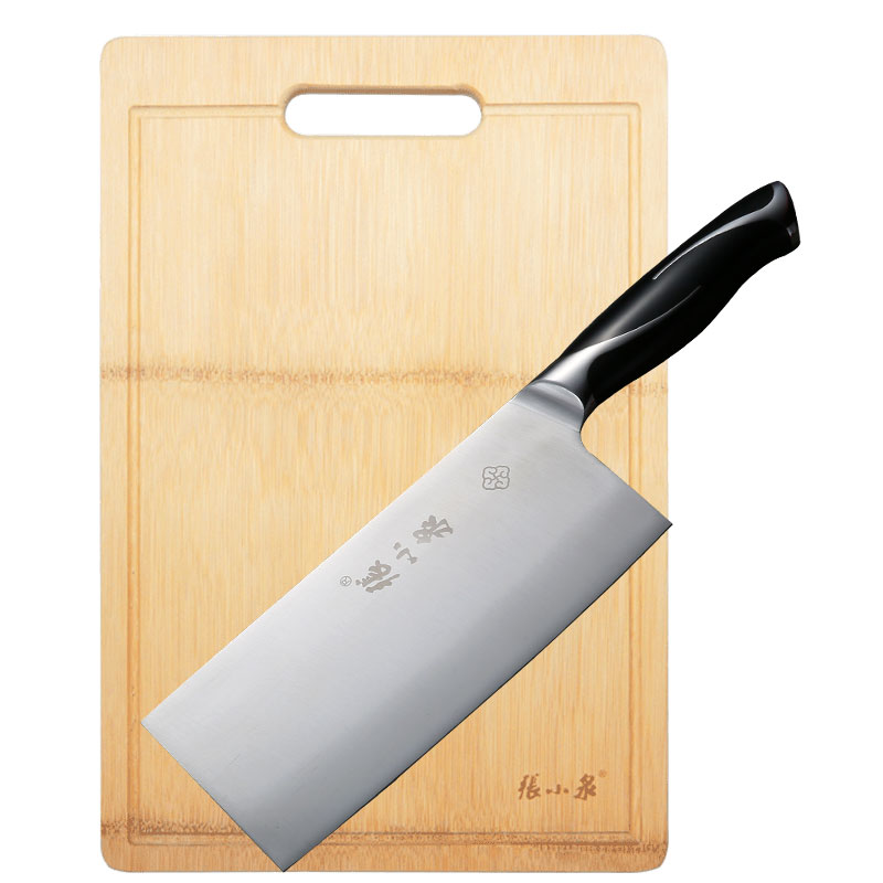 张小泉简真厨具两件套菜刀砧板刀具组合，多功能性与实用性兼备！