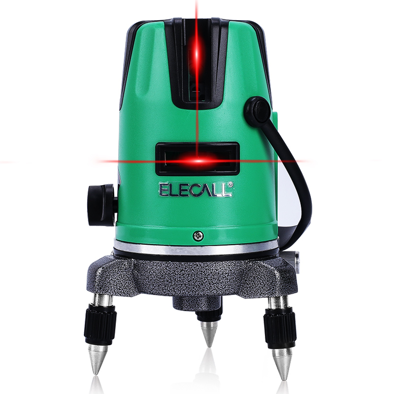 伊萊科（ELECALL）水平儀2線3線5線6點激光水平儀室內外強光投線儀打線儀 強光型2線標配