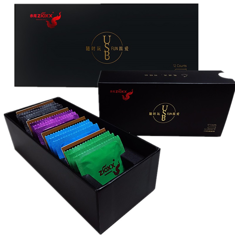 赤尾避孕套女用玻尿酸免洗003超薄安全套男用套套usb系列12只 夫妻