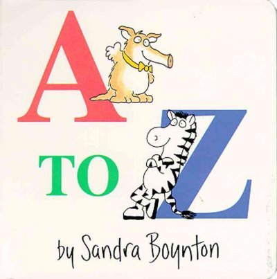 A to Z (Boynton Board Books) [Board book]